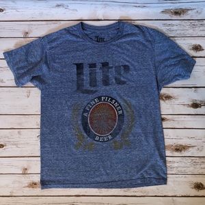 Miller Lite men’s graphic tee
